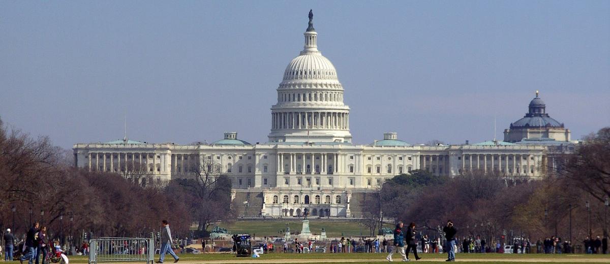 The White House at daytime.