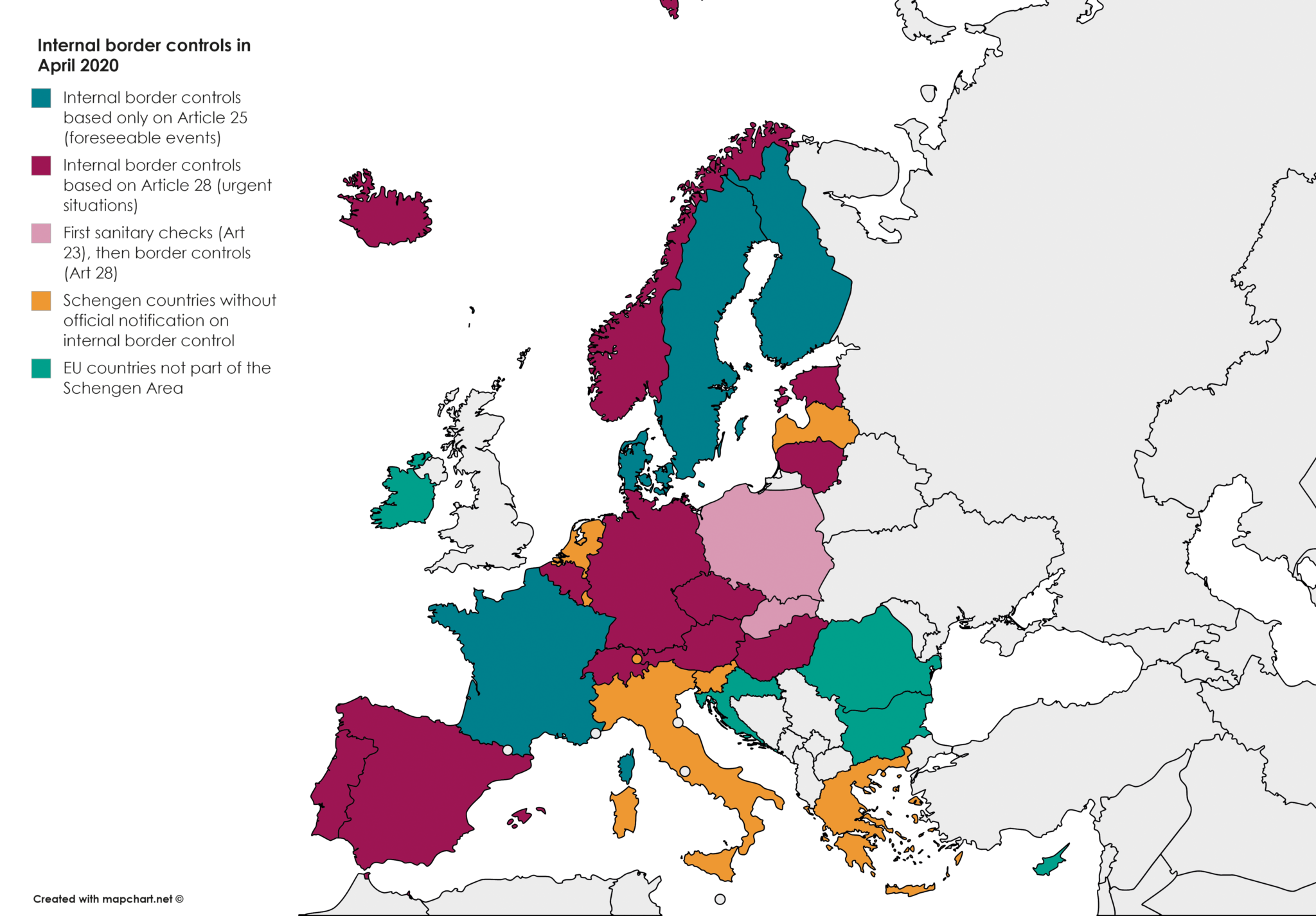 Covid-19 bends the rules on internal border controls: Yet another ...