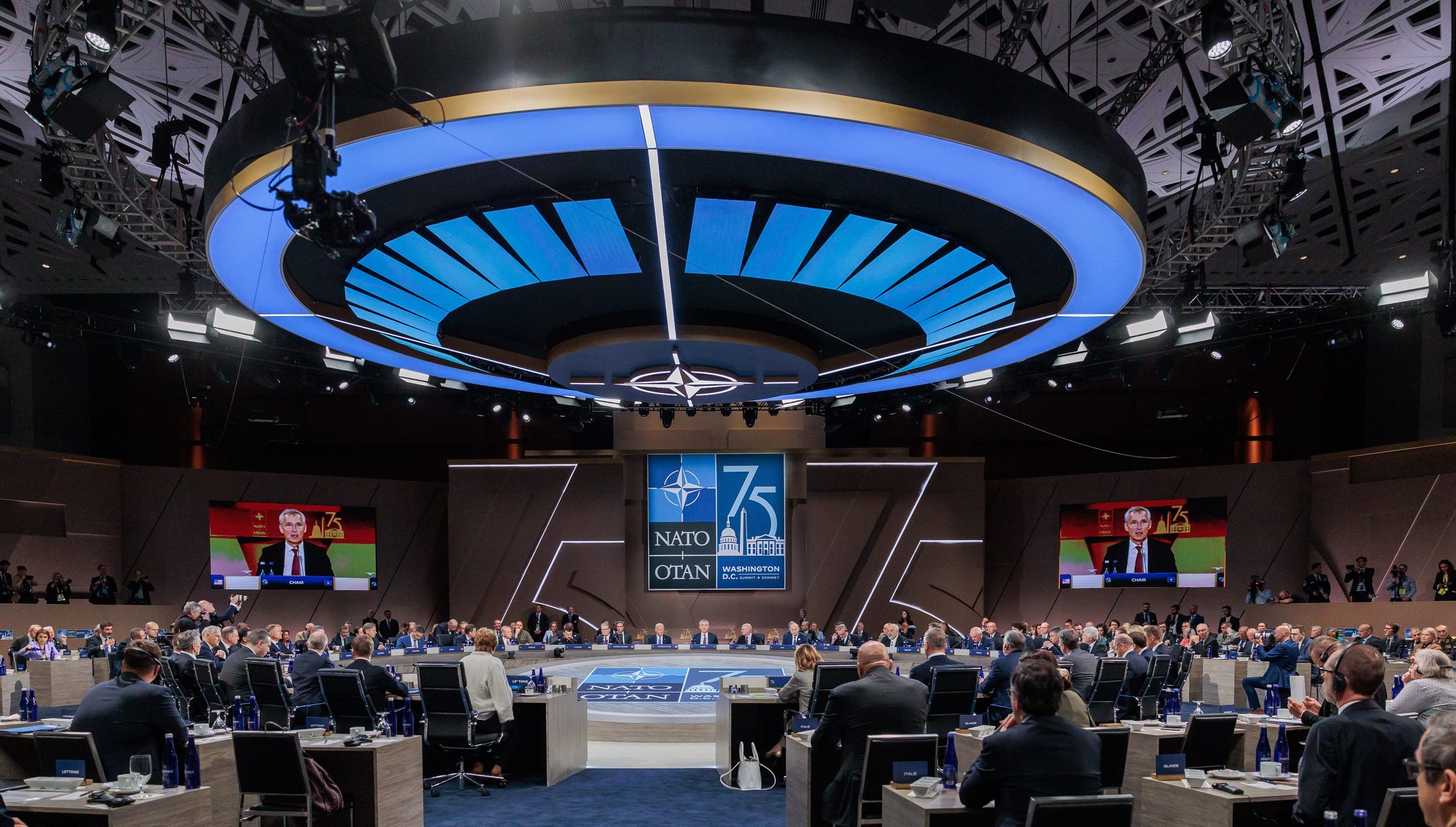 General view of the NATO 2024 Summit