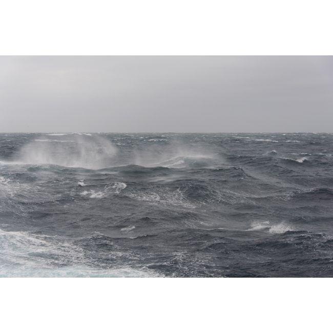 Grey seas at storm.