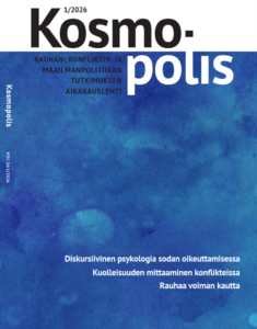 Cover of Kosmopolis magazine.