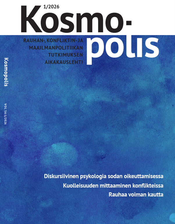 Cover of Kosmopolis magazine.