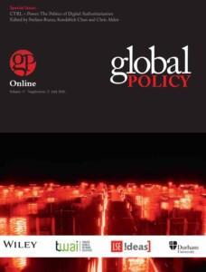 Cover of Global policy.