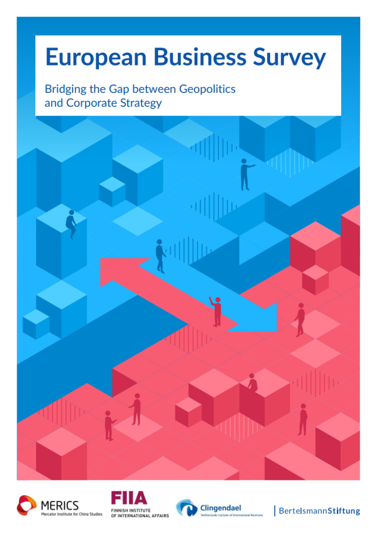 Cover of the European Business Survey publication.
