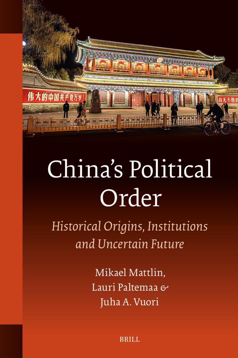 Book cover of China’s Political Order.